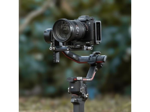 SmallRig 5188, Monteringsplate, Sort, Aluminium, 1/4-20", Sony Alpha 1 II / Alpha 9 III, 148 mm