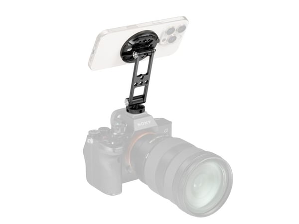 SmallRig 5156, Sort, Aluminium, Silikon, Rustfritt stål, 0,5 kg, 1/4-20", MagSafe-enabled iPhones, 59 mm