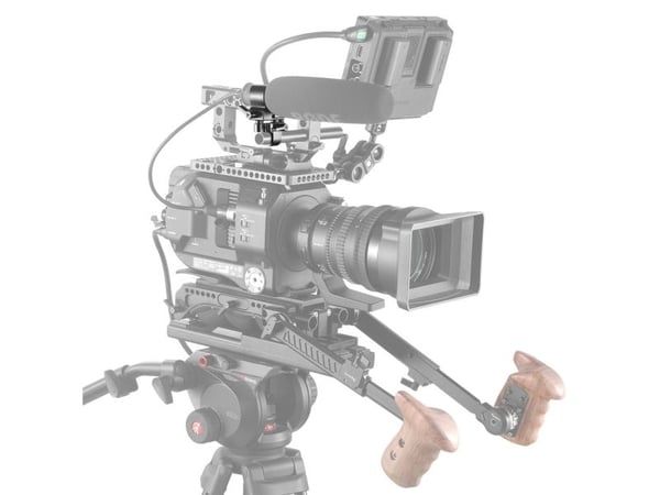 SmallRig 1993B, Mikrofonbeslag, Sort, Aluminium, 53,5 mm, 42 mm, 72 mm