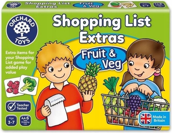 ORCHARD Shopping List Extras Fruit & Veg ORCHARD Shopping List Extras Fruit & Veg