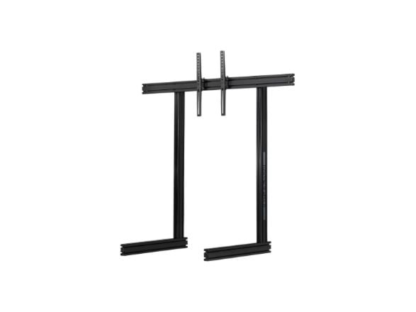 Next Level Racing Elite - Ställ - för Bildskärm - anodiserat, sprutat aluminium, pulverbelagt kolstål - svart - skärmstorlek: 21"-65" - fristående