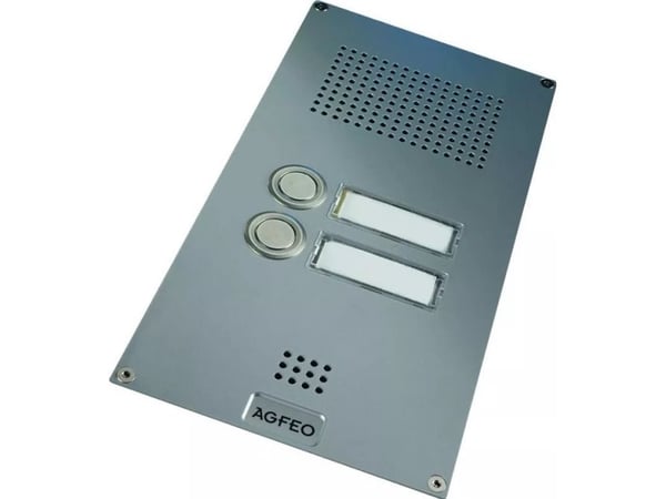 AGFEO Premium TFE 2 sølv dør intercom