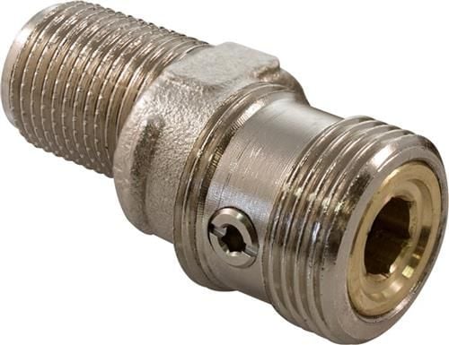 Oras eksentrinen kulkukappale kuulalukolla - 3/4" x 1/2" - pituus 60 mm 10 mm:n eksentrisellä jousella varustettuna