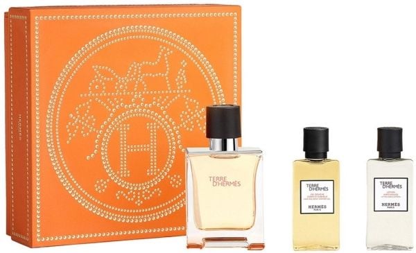 Hermes Terre D'Hermes Eau De Toilette Gift Set 50ml