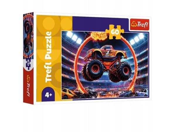 Trefl 17404, 60 styck, Fordon, 4 År