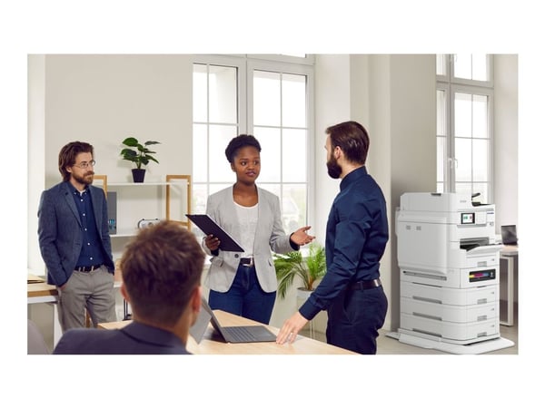 Epson WorkForce Pro EM-C8101RDWF - Multifunksjonsskriver - farge - ink-jet - A3 (medie) - opp til 22 spm (kopiering) - opp til 26 spm (trykking) - ...