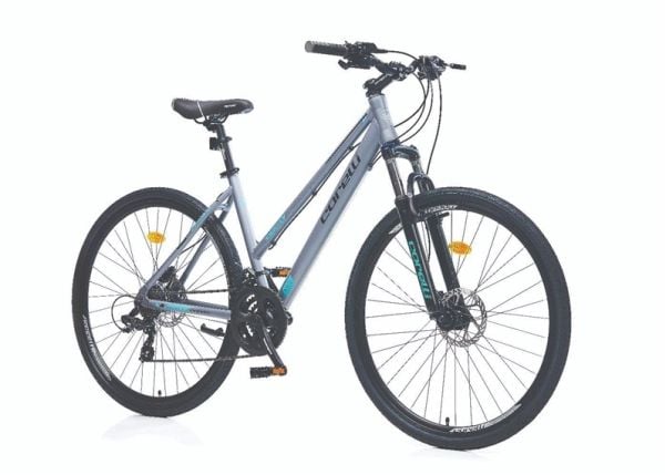 Outliner BIKE CITY 28 aluminium 21V grå dame