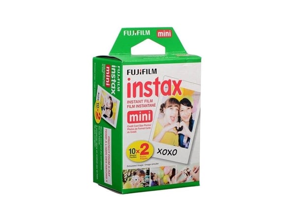 FUJIFILM instax mini filmi (kiiltävä) (väri) (2x10 - tuplapakkaus)