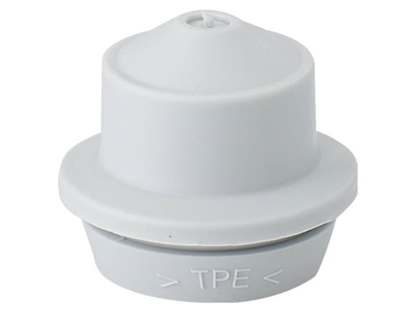 Hensel EDK 20 painonappi vaaleanharmaa IP65 (3600186)