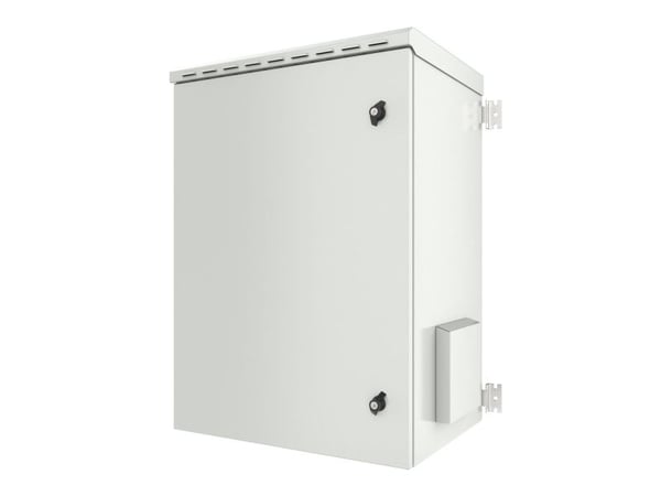 Lanview by Logon - Rack skap - 60 x 45 - veggmonterbar - hvit, RAL 7035 - 16U - 19"