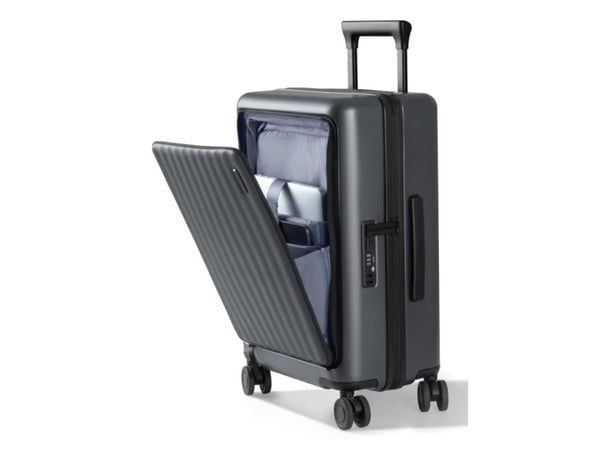 Xiaomi Front Pocket Carry-on Bagasje - Spinner 20" - hardside - polykarbonat, tekstil, etylenvinylacetat (EVA) - svart