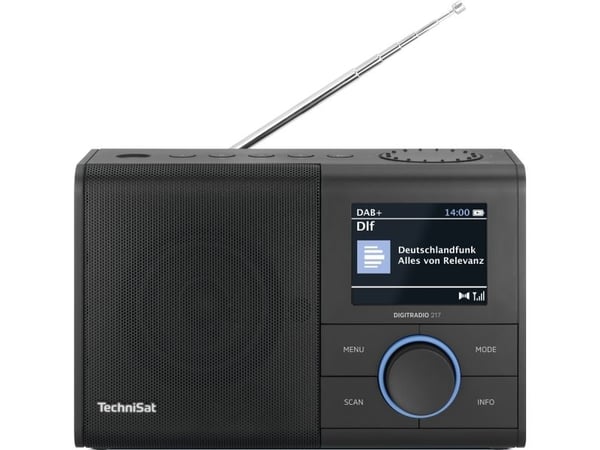 TechniSat DIGITRADIO 217, Bærbar, Analog og digital, DAB+, FM, VHF, 87,5 - 108 MHz, 174 - 240 MHz, PLL