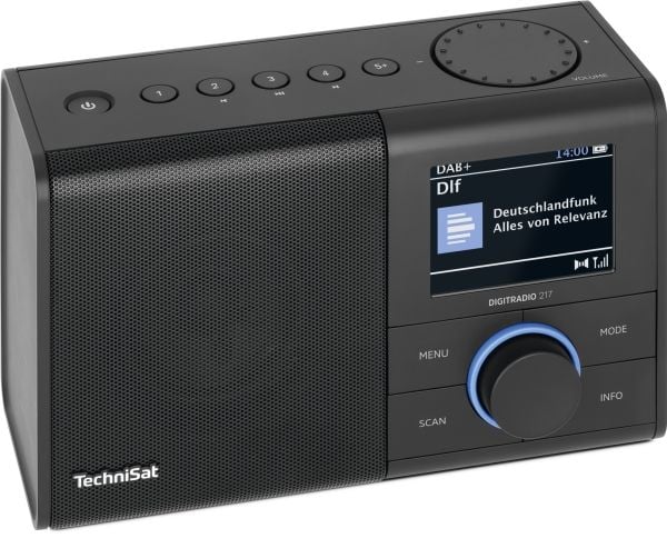 TechniSat DIGITRADIO 217, Bærbar, Analog og digital, DAB+, FM, VHF, 87,5 - 108 MHz, 174 - 240 MHz, PLL