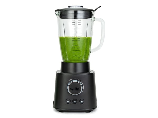 Wilfa 609906, Bærbar blender, 1,8 l, Pulsfunksjon, Isknusing, 1800 W, Sort