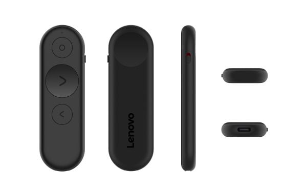 Lenovo - Presentasjonsfjernstyring - radio - svart - for ThinkBook 16p G5 IRX; ThinkPad X1 Carbon Gen 12; X12 Detachable Gen 2; Yoga Slim 7 14