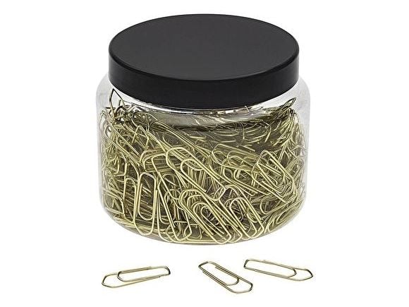 WEDO paperiliittimet, metallia, 26 mm, messinkiä, läpinäkyvässä rasiassa, jossa ruuvikorkki, - 1 kpl (901 15040053) WEDO paperiliittimet, metallia, 26 mm, messinkiä, läpinäkyvässä rasiassa, jossa ruuvikorkki, - 1 kpl (901 15040053)