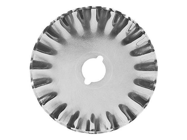 WEDO erstatningsblad takket kutt for Comfortline roterende kniv diameter: 45 mm, egnet for WEDO roterende kniv 78 9145,- 1 stk (78 4502) WEDO erstatningsblad takket kutt for Comfortline roterende kniv diameter: 45 mm, egnet for WEDO roterende kniv 78 9145,- 1 stk (78 4502)