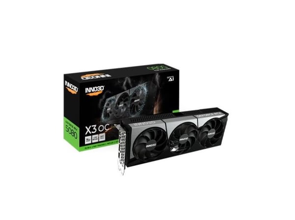 INNO3D GeForce RTX 5080 X3 OC 16 GB GDDR7 256-bit 3xDP+HDMI