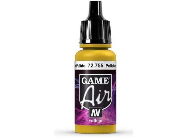 Vallejo 72.755, 17 ml, Guld, Metallisk, Flaska