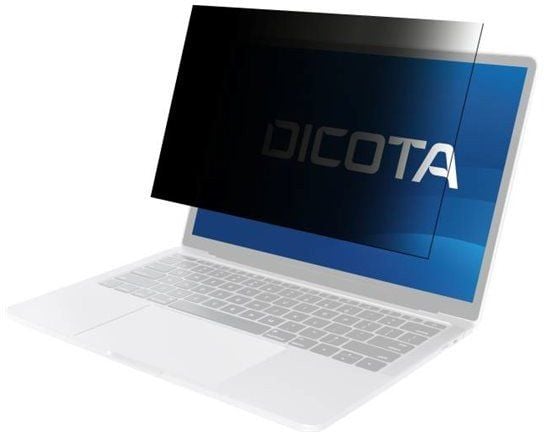 DICOTA Privacy Filter 2-way 16" 16:10, Kannettavan tietokoneen näytönsuoja, musta, Universaali, Polyeteenitereftalaatti, 40,6 cm (16"), Näytön yksi...