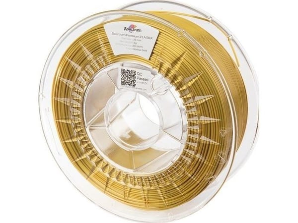 Spectrum PLA silke filament 1,75 mm 1 kg - Glorious Gold