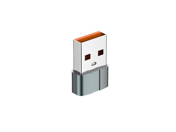 Adapter USB ColorWay CW-AD-CA USB-A - USB-C silver (CW-AD-CA)