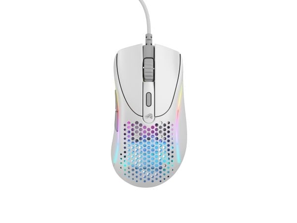 Glorious Gaming Model D 2 Wired, Oikeakätinen, Optinen, USB A-tyyppi, 26000 DPI, Valkoinen