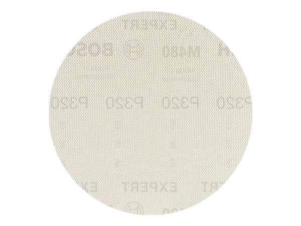 Bosch Expert M480 Net - Slipeark - for løvtre, maling på tre - 5 deler - rund - grovkorn: P320 - 150 mm