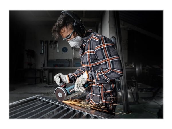 Bosch Expert SCM N477 - Polishing fleece - for rustfritt stål, ikke-jernholdig metall, steel sheets, maling på tre - 115 mm - rund - grovkorn: very...