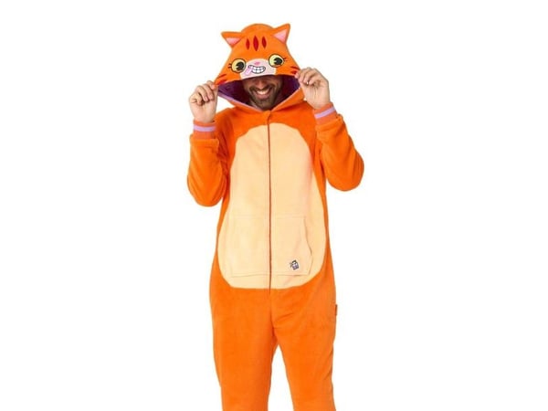 Orange kat kostume