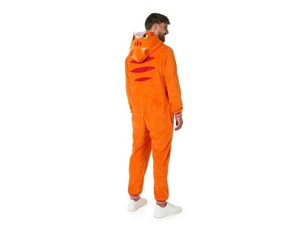 Orange kattdräkt