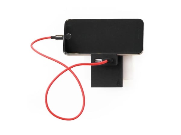 Usbepower Rock dual USB-A-laddare - svart