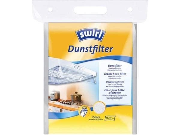 Swirl 221981, Filter til kjøkkenhette, 75 g, 220 mm, 285 mm, 35 mm, 85 g