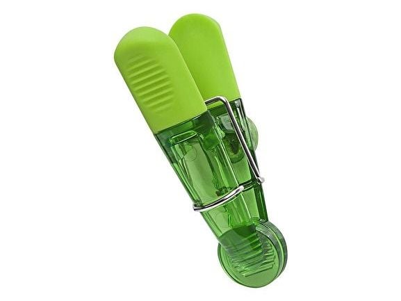 WEDO muistiinpanomagneettipidike GLOSSY, 4 magneetin sarja, jossa käytännöllinen muoviklipsi, - 1 kpl (64 22099)