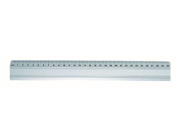 WEDO linjaler Wedo aluminiumslinjal 30 cm 30 cm sølv