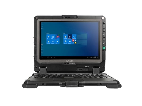 Getac UX10G2, USB, BT, WLAN, Win. 10 Pro Tablet PC, 25,7 cm (10,1"), berøringsskjerm, kapasitiv, multitouch, kamera (8MP), webkamera, lysstyrke: 10...