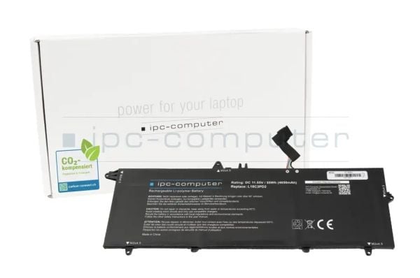 LG Chem L18L3PD1 - Batteri til bærbar PC - litiumion - 3-cellers - 4922 mAh - 57 Wh - FRU - for ThinkPad T14s Gen 1 20T0, 20T1; T490s 20NX, 20NY; T...