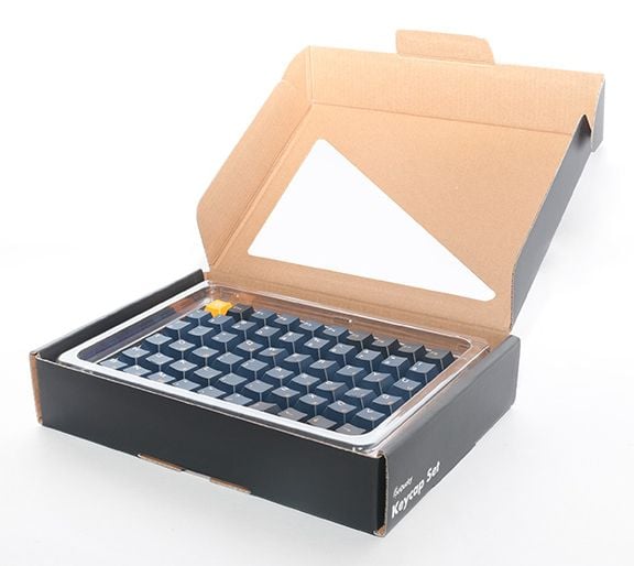 Ducky DCA133-USNAZCHPT2, Tastaturtaster, Termoplastisk polyester (PBT), Sort, Marineblå
