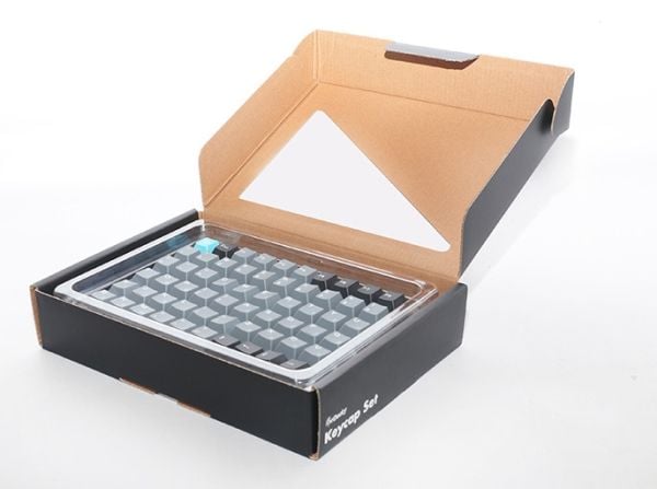 Ducky DCA133-USSKYCHPT2, Tastaturtaster, Termoplastisk polyester (PBT), Sort, Grå