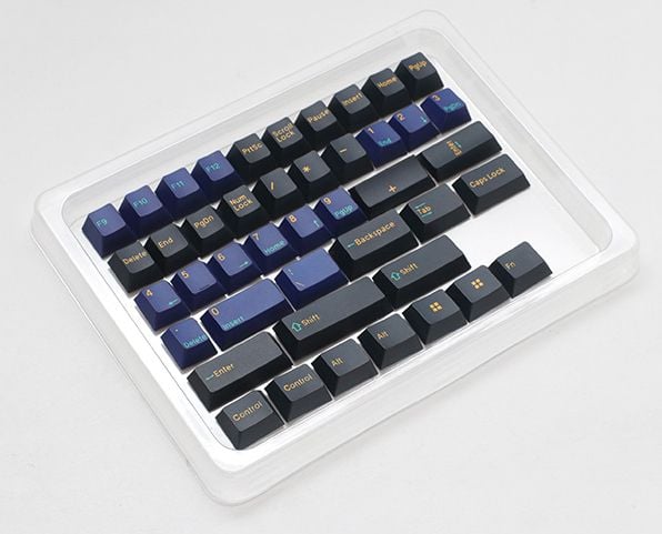 Ducky DCA133-USHORCHPT2, Tastaturdeksel, Termoplastisk polyester (PBT), Svart, Lilla