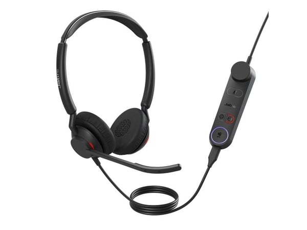 Jabra Engage 50 II MS Stereo - Hodesett - on-ear - kablet - USB-C, USB-A - lydisolerende - Certified for Microsoft Teams, Unify Certified, Google M...