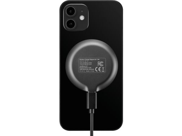Sandberg - Trådløs ladepute - magnetisk, Qi2 - 15 watt