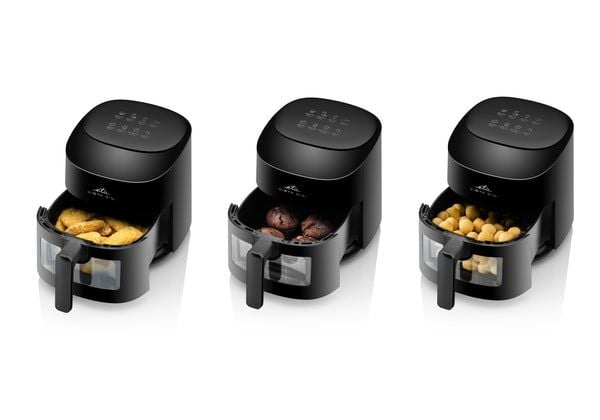 ETA Vista Digi 1168 90000 - Varmluftsteker - 4.3 liter - 1.3 kW - svart