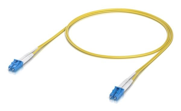 Ubiquiti UniFi - Koblingskabel - LC/UPC-enkeltmodus (hann) til LC/UPC-enkeltmodus (hann) - 1 m - 2 mm - fiberoptisk - dupleks - OS2 - halogenfri, i...