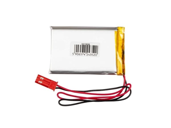 Akyga AKY0638 LP603450 Li-Po 3.7V / 1200mAh PCM JST 2.54 2-Pin 100mm litium-polymeeri akku
