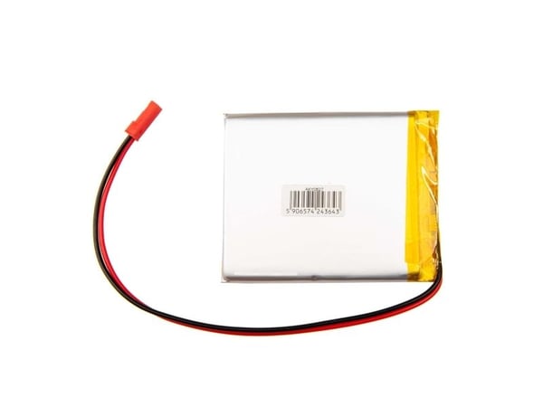 Akyga AKY0627, Batteri, Sølv, Lithium-Ion (Li-Ion), 3500 mAh, 3,7 V, 55 mm