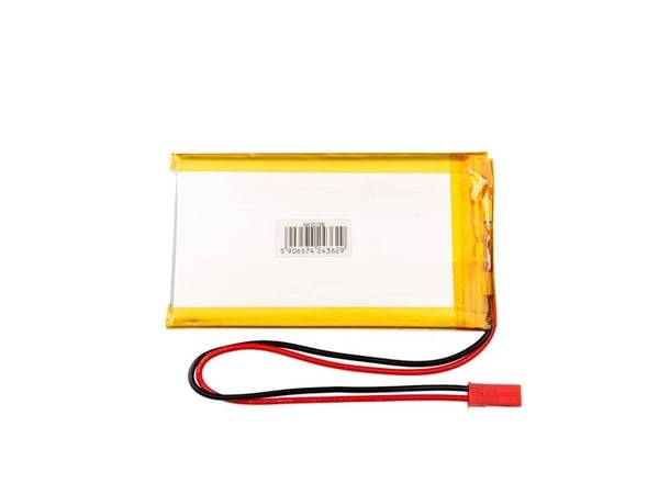 Akyga AKY0156, Batteri, Gull, Lithium-Ion (Li-Ion), 980 mAh, 3,7 V, 34 mm
