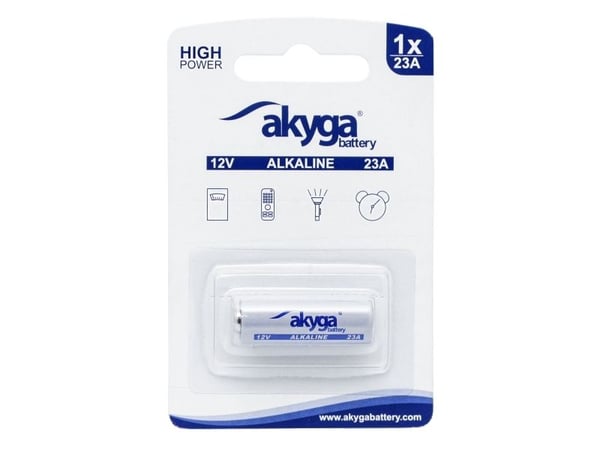 Akyga - Batteri - 12V 23A - Alkalisk - 48 mAh