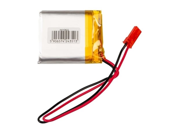 Akyga AKY0622 LP883440 Li-Po 3.7V / 1200mAh PCM JST 2.54 2-Pin 150mm litium-polymeeriakku