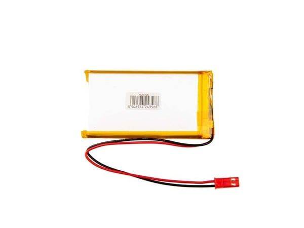 Akyga AKY0105, Batteri, Sølv, Lithium-Ion (Li-Ion), 1500 mAh, 3,7 V, 40 mm